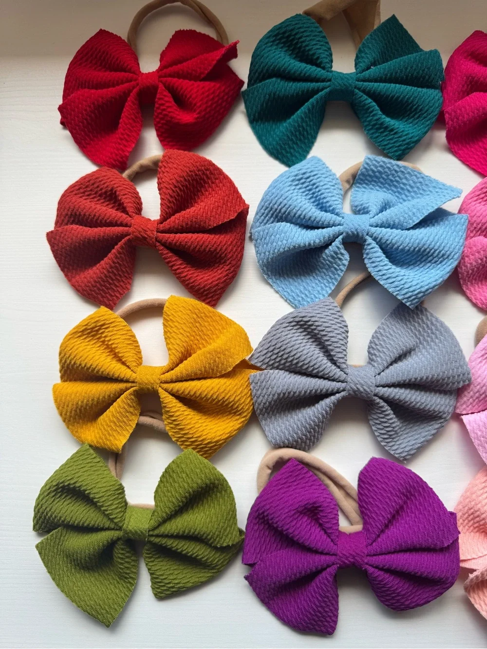 Kids Bow Headband - Assorted Colors